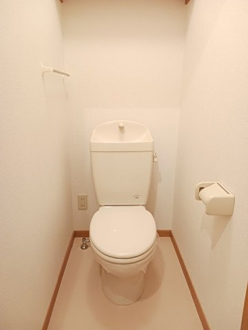 ルミナス藍住Ａのトイレ|ゆったりとした空間のトイレです