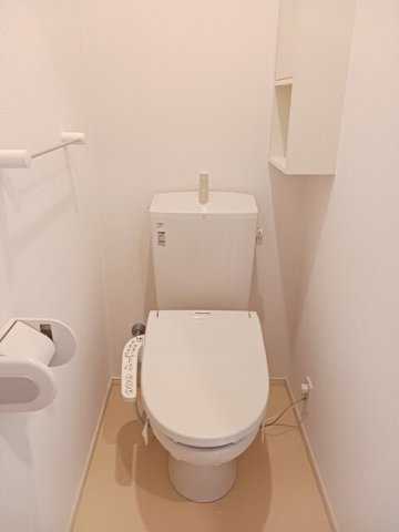 クラール南庄町　Ｃのトイレ|シンプルで使いやすいトイレです