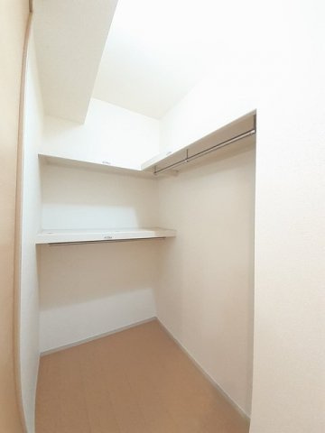 ルミナス北島Ｄの収納|大きなものも収納できそうです