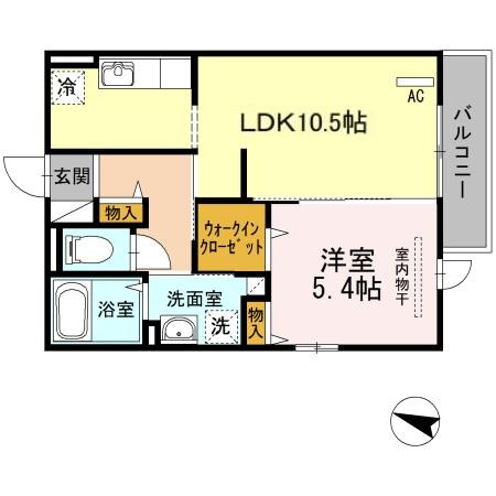 【間取り】 | D-room空港南