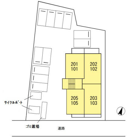 【区画図】 | D-room空港南