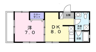 【間取り】 | ＡｒｔＢｒｕｔ中落合 | 間取りです。
