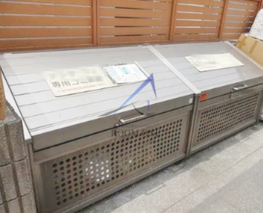 プラザ・ワンのその他共用部分|敷地内ごみ置き場です。