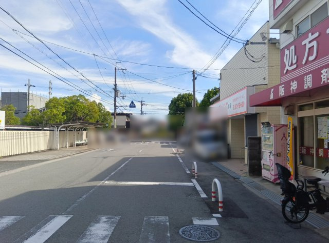 車塚2丁目戸建の前面道路含む現地写真|前面道路含む現地写真です