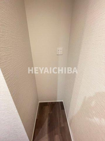 草野ビルのキッチン|冷蔵庫置場
