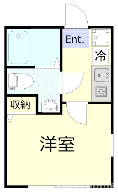 横浜市港北区日吉本町５丁目のアパートの間取り