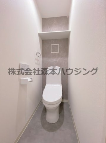 【トイレ】 | 　クリエオーレ星田 | ゆったりとした空間のトイレです