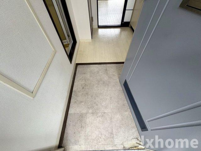 クボタハイツの玄関