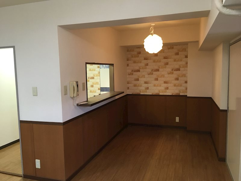 カウンターキッチンなので、キッチンに居ながら見渡せます♪