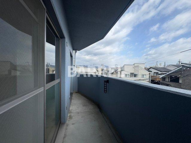 パルティール本町のバルコニー