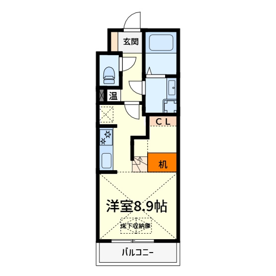 【間取り】 | ルネス上牧