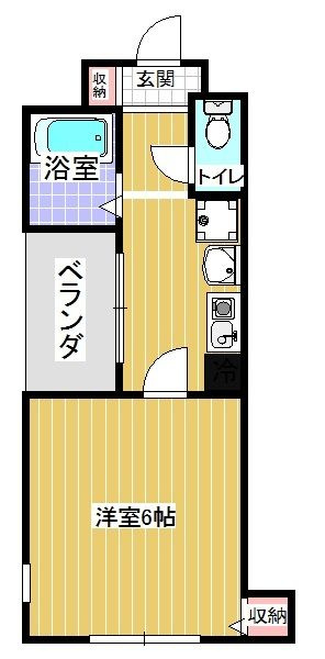 サンライズ市ヶ谷の間取り|間取りです。
