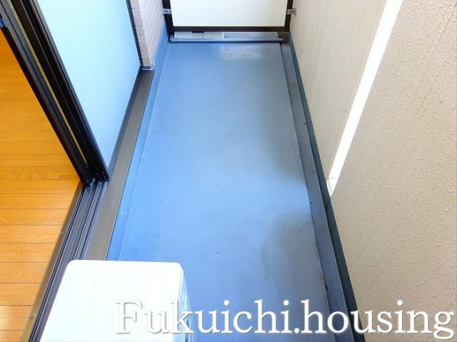大木ロイヤルマンションのバルコニー