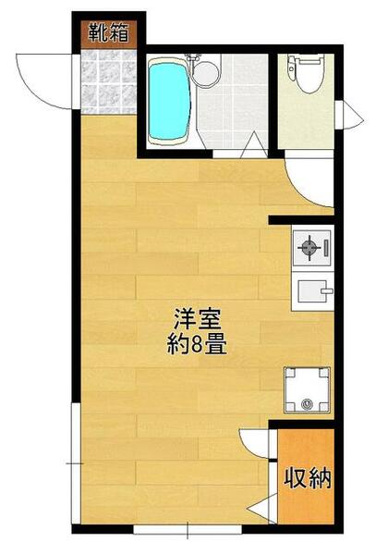 【間取り】 | ライフパーク二葉