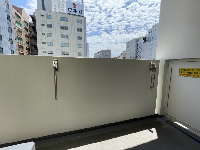 ベレーサ金山のバルコニー