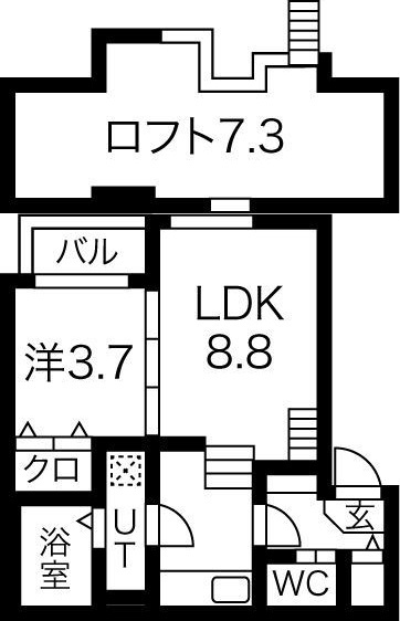 ディアマンテの間取り