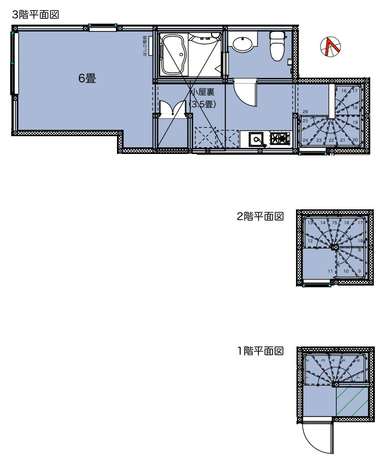 FAIR町屋の間取り