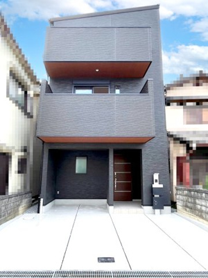 【完成予想図】 | 東淀川区小松２丁目　建築条件無し売土地♪ | 【施工例写真】
外観もカラーセレクト出来ます♪