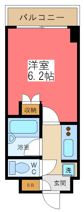 ジェイシティ渋谷の間取り
