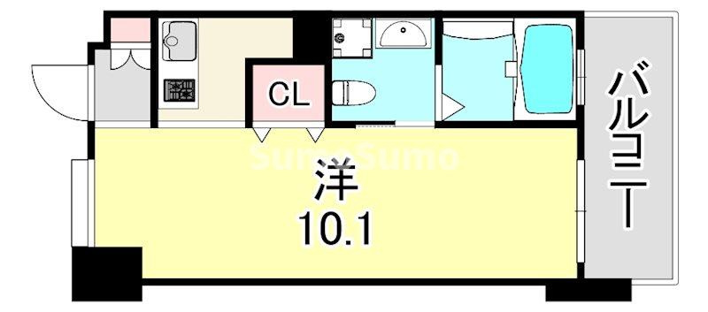 ルネッサンス21赤坂けやき通りの間取り