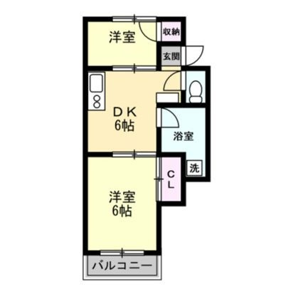 トシダビルの間取り|間取りです。