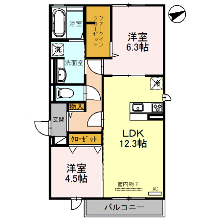 メゾンプレミールの間取り
