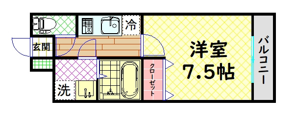 【間取り】 | フジパレス浜寺ノースⅠ番館