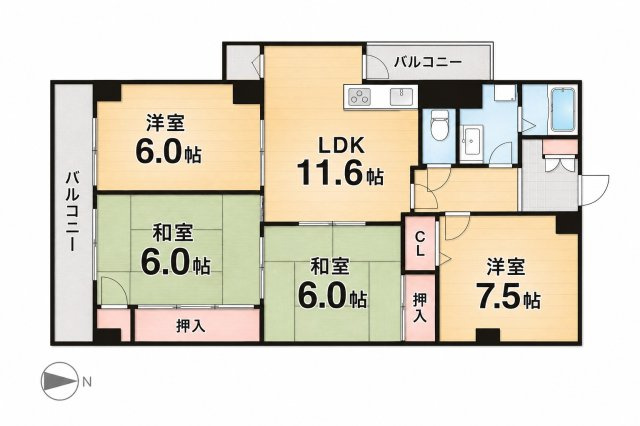 【間取り】 | 第三小島ビル