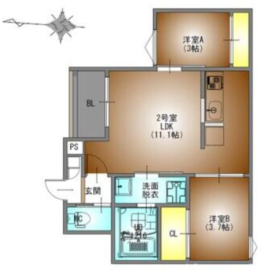 【間取り】 | REGALEST WOOD TERRACE JOSHIN