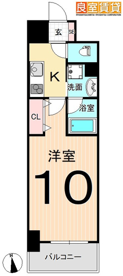 【間取り】 | スカイコート千代田