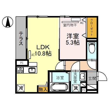 エクレールシエル の間取り