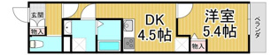 クレアール塚口２の間取り