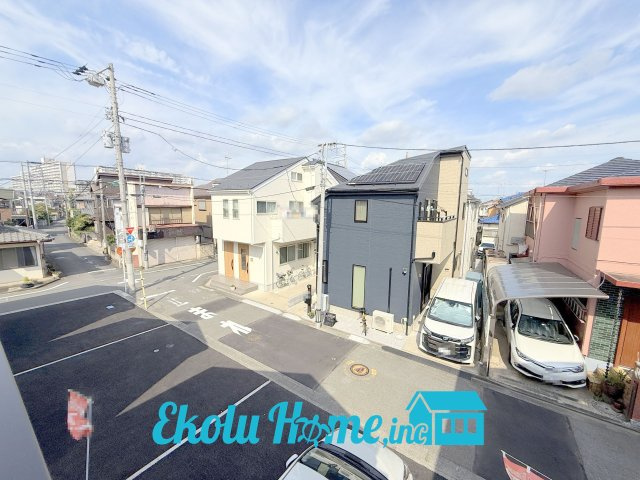 昭島市昭和町第4　全4棟　3号棟の展望|2026年8月撮影