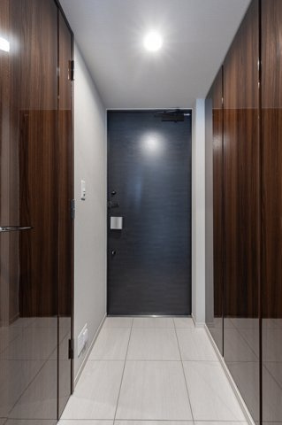 ミレアコート銀座プレミアの玄関|※写真は同タイプ住戸です。
