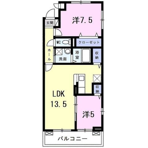 ｇｌａｎｚ　ＣＬＫ　いちご館の間取り