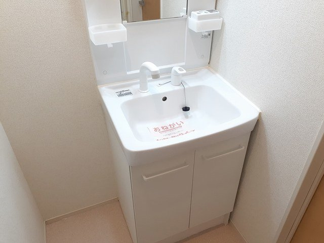 ティープラント朝日の洗面所