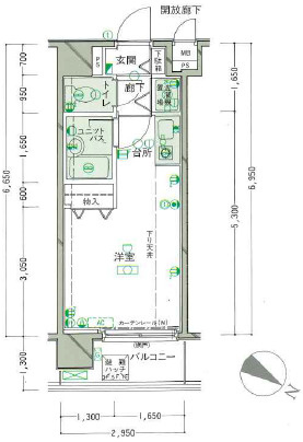 ロイヤルパレス大塚駅前の間取り