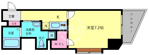 ディナスティ玉造の間取り|ディナスティ玉造　間取り
