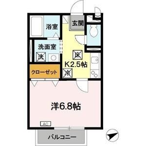 ルピナスC棟の間取り