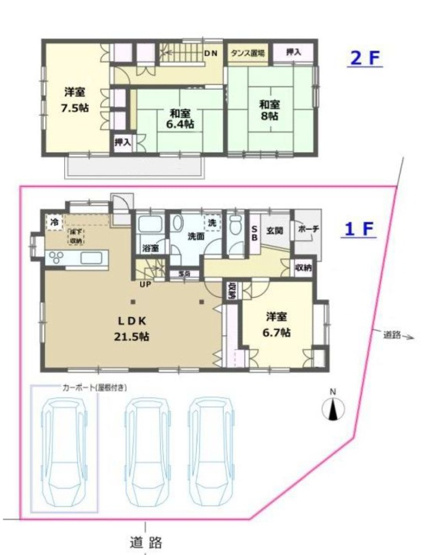 【間取り】 | 4LDKはリビングダイニングキッチンと4つの居室がある間取りで、大家族や二世帯住宅に最適。広々としたリビングで家族団らんを楽しみ、個室でプライベートな時間も確保でき、快適な生活を送ることができますよ。