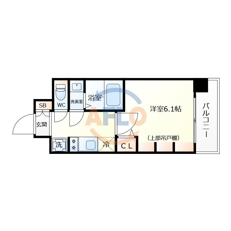プレサンス東小橋エレディータの間取り|プレサンス東小橋エレディータ　間取り