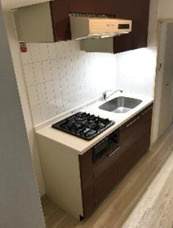千代田区神田東松下町の賃貸マンションのキッチン
