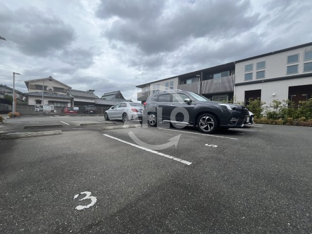 ロッヂえざかAの駐車場|駐車場