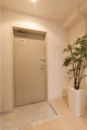 千代田区岩本町２丁目の賃貸マンションの玄関