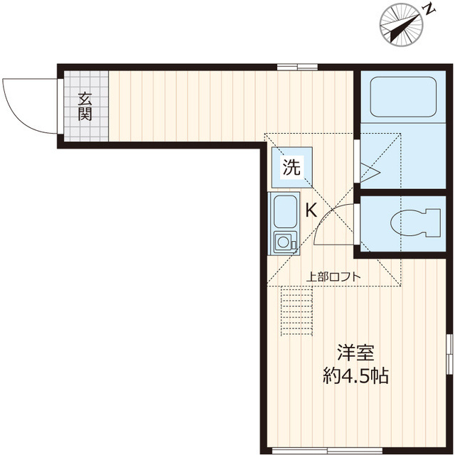 ヒルズ片吹の間取り
