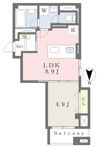 ◆1フロア2世帯の角部屋◆