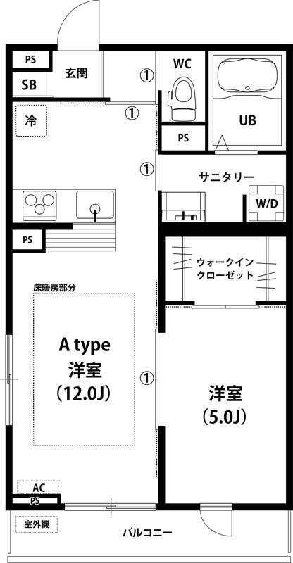 リブリ・ソレイユの間取り