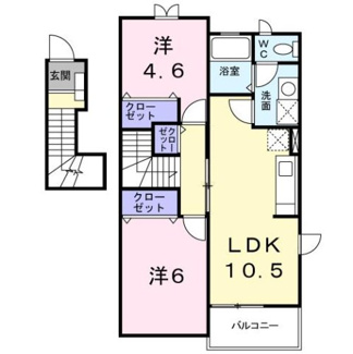【間取り】 | シーサイド　ルヴァーン