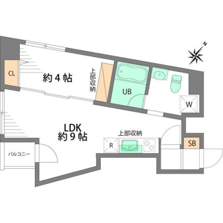 【間取り】 | ジェムストーン高田馬場 | 間取り図