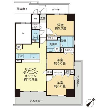 【間取り】 | Ｓｏｐｈｉａ　Ｇａｒｄｅｎ博多
